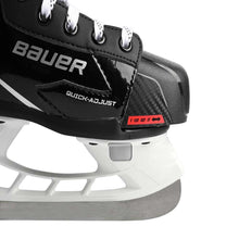 Load image into Gallery viewer, close up toe view Bauer S23 Lil&#39; Rookie Adjustable Ice Hockey Skates - Junior

