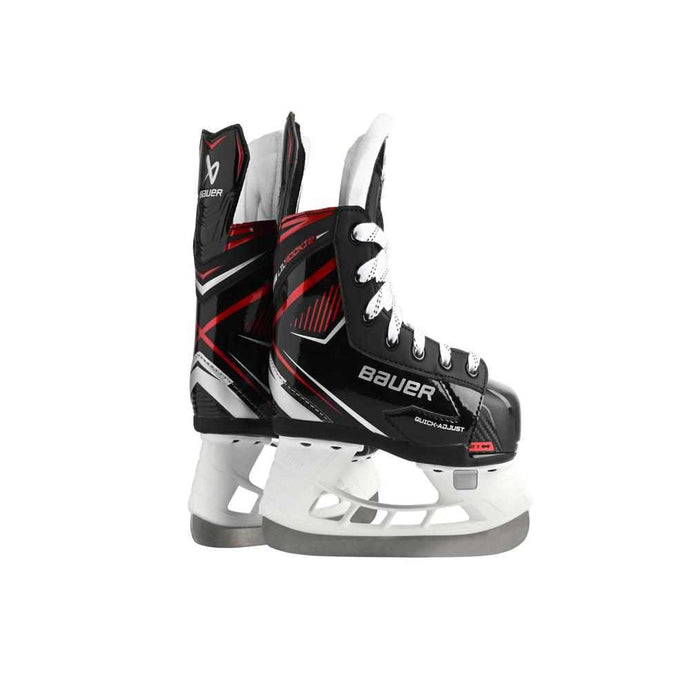 full side view of Bauer S23 Lil' Rookie Adjustable Ice Hockey Skates - Junior