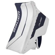 Load image into Gallery viewer, Bauer Goalie Protective Gear Bauer Supreme Fuse Hockey Goalie Blocker Senior 2026 White Navy