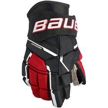 Load image into Gallery viewer, Bauer Hockey Gloves Bauer Supreme M5 Pro Intermediate Hockey Gloves 13 Black Red