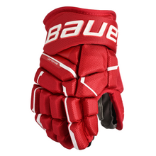 Load image into Gallery viewer, Bauer Hockey Gloves Bauer Supreme Mach Hockey Gloves Junior 2023 Red