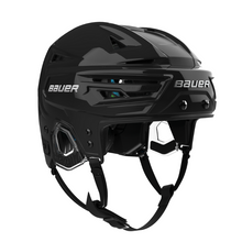 Load image into Gallery viewer, Bauer Hockey Helmet Bauer RE-AKT 155 Senior 2024 Black Side front facing right