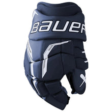 Load image into Gallery viewer, Bauer Hockey Protective Gear Bauer Supreme F40 Hockey Gloves Junior 2026 Navy