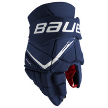 Load image into Gallery viewer, Bauer Hockey Protective Gear Bauer Vapor Fly40 Hockey Gloves Intermediate 2025 Navy