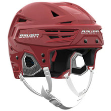 Load image into Gallery viewer, Bauer Ice Hockey Helmet Bauer RE-AKT 150 Red side front facing right