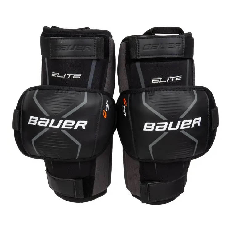 Bauer Elite Ice Hockey Goal Knee Guard - Intermediate