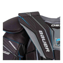 Load image into Gallery viewer, up close view of shoulder protection Bauer S20 Prodigy GSX Ice Hockey Goal Chest Protector - Youth
