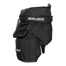 Load image into Gallery viewer, profile view black Bauer S23 Elite Ice Hockey Goalie Pants - Intermediate
