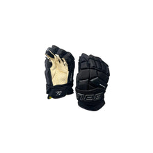 Load image into Gallery viewer, front and back view all black Bauer S23 Supreme Matrix Ice Hockey Gloves

