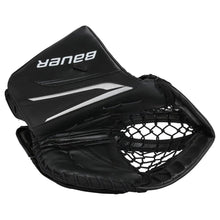 Load image into Gallery viewer, palm view black Bauer S23 Vapor X5 Pro Ice Hockey Goal Catcher - Senior
