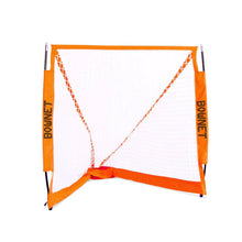 Load image into Gallery viewer, front view of net Bownet 4&#39; x 4&#39; Box Lacrosse Goal
