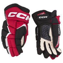 Load image into Gallery viewer, CCM Hockey Protective Gear CCM JetSpeed FT680 Hockey Gloves Junior Black Red White