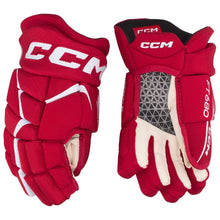 Load image into Gallery viewer, CCM Hockey Protective Gear CCM JetSpeed FT680 Hockey Gloves Junior Red White