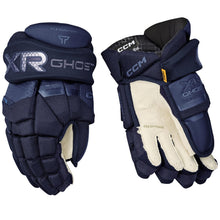 Load image into Gallery viewer, CCM Hockey Protective Gloves CCM Tacks XR Ghost (2026) Senior HGXRGHOST-SR Navy/Navy