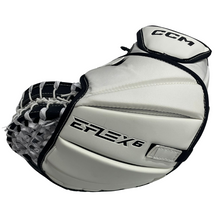 Load image into Gallery viewer, CCM Ice Hockey Goalie Catchers CCM Eflex 6 Regular (2023) Senior White back