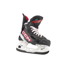 Load image into Gallery viewer, tilted profile view CCM JetSpeed Vibe Senior Hockey Skates
