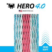Load image into Gallery viewer, ECD Lacrosse Accessories ECD Hero 4.0 Semi-Soft Lacrosse Mesh South Beach 2024 Storm Strike