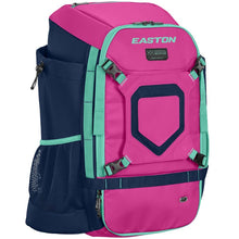 Load image into Gallery viewer, Easton Baseball Backpacks Easton Walk-Off Ethos WOETHOSBP Pink/Navy/Mint