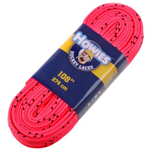 Load image into Gallery viewer, Howies Skate Accessories Howies Coloured Cloth Hockey Skate Laces Pink 72" 84" 96" 108" 120"