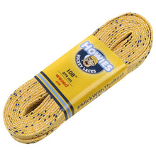 Load image into Gallery viewer, Howies Skate Accessories Howies Coloured Waxed Hockey Skate Laces Yellow 72" 84" 96" 108" 120"