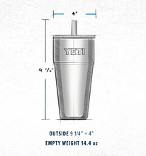 Load image into Gallery viewer, YETI Rambler 26oz Stackable Cup w/ Straw Lid