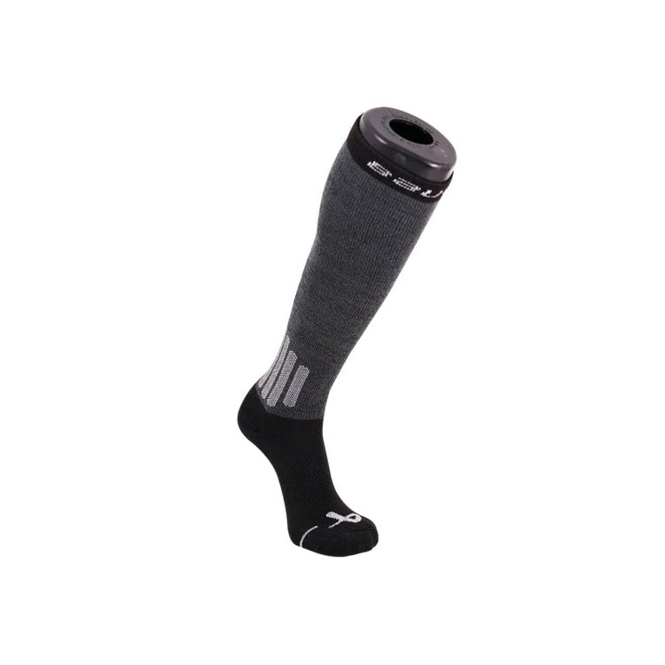 Bauer S22 Pro 360 Cut Resistant Tall Ice Hockey Skate Socks - Grey