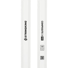 Load image into Gallery viewer, StingKing Lacrosse Shafts StingKing Composite 3 Pro Attack Lacrosse Shaft White 195