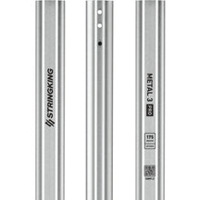 Load image into Gallery viewer, StringKing Lacrosse Shafts StringKing Metal 3 Pro Attack Lacrosse Shaft Silver 175g