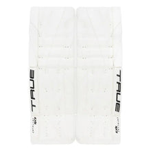 Load image into Gallery viewer, front view white True S23 Catalyst 9X3 Ice Hockey Goalie Pads - Senior
