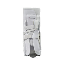 Load image into Gallery viewer, full rear view white True S23 Catalyst 9X3 Ice Hockey Goalie Pads - Senior
