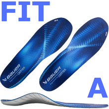 Load image into Gallery viewer, Bauer Hockey Skate Orthotics by Aetrex (2024)