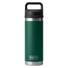 Load image into Gallery viewer, Yeti Drinkware Yeti Rambler 18oz Bottle with Chug Cap Black Forest Green