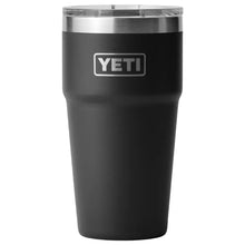 Load image into Gallery viewer, Yeti Drinkware Yeti Rambler 20oz Stackable Cup with Magslider Lid Black