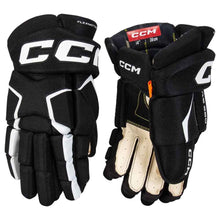 Load image into Gallery viewer, Picture of the black and white CCM S22 Tacks AS 580 Ice Hockey Gloves (Senior)
