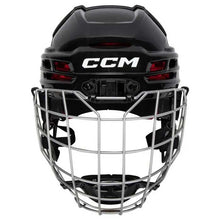 Load image into Gallery viewer, Front view picture CCM Tacks 70 Combo Ice Hockey Helmet (Junior)

