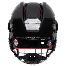 Load image into Gallery viewer, Back view picture CCM Tacks 70 Combo Ice Hockey Helmet (Junior)
