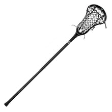 Load image into Gallery viewer, picture of black Gait Apex Complete Women&#39;s Lacrosse Stick with Flex Mesh
