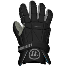 Load image into Gallery viewer, Picture of the black Warrior Evo Lacrosse Gloves
