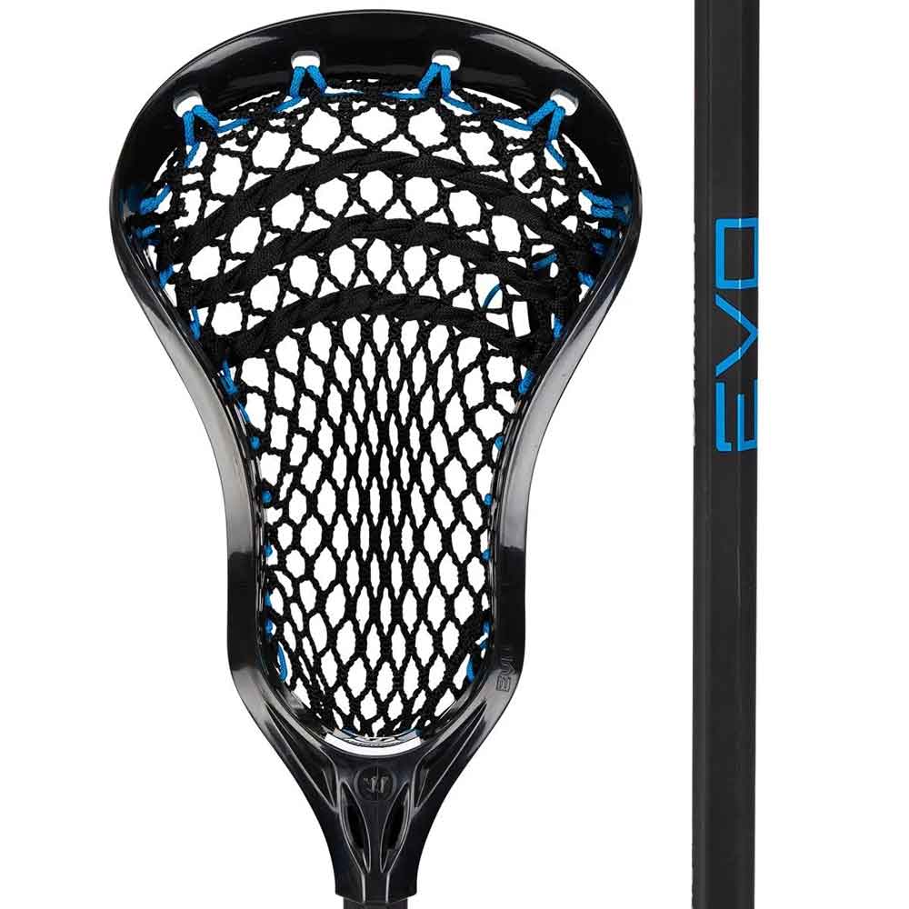 Picture of the black Warrior Evo Next Complete Lacrosse Stick