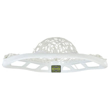 Load image into Gallery viewer, Top view picture of Warrior Nemesis QS GLE Strung Lacrosse Goalie Head
