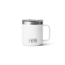 Load image into Gallery viewer, picture of white YETI Rambler 295ml Stackable Mug with MagSlider Lid
