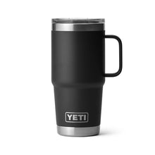 Load image into Gallery viewer, picture of black YETI Rambler 591ml Travel Mug with Stronghold Lid
