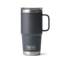 Load image into Gallery viewer, picture of charcoal YETI Rambler 591ml Travel Mug with Stronghold Lid
