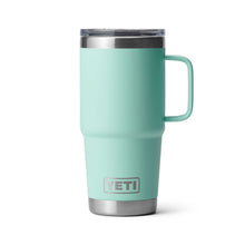 Load image into Gallery viewer, picture of seafoam YETI Rambler 591ml Travel Mug with Stronghold Lid