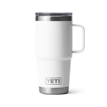 Load image into Gallery viewer, picture of white YETI Rambler 591ml Travel Mug with Stronghold Lid