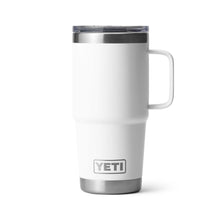 Load image into Gallery viewer, picture of white YETI Rambler 591ml Travel Mug with Stronghold Lid
