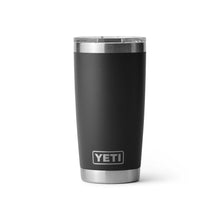 Load image into Gallery viewer, picture of black YETI Rambler 591ml Tumbler with MagSlider Lid