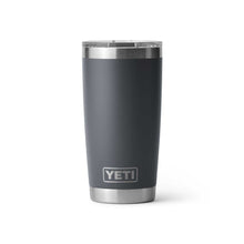Load image into Gallery viewer, picture of charcoal YETI Rambler 591ml Tumbler with MagSlider Lid