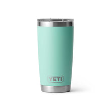Load image into Gallery viewer, picture of seafoam YETI Rambler 591ml Tumbler with MagSlider Lid