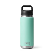 Load image into Gallery viewer, picture of seafoam YETI Rambler 769ml Bottle with Chug Cap
